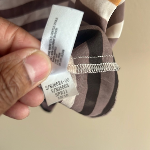 Gap Striped Square Neck Blouse - Picture 3 of 5